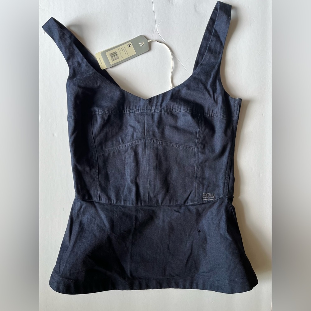 NWT G-Star peplum top